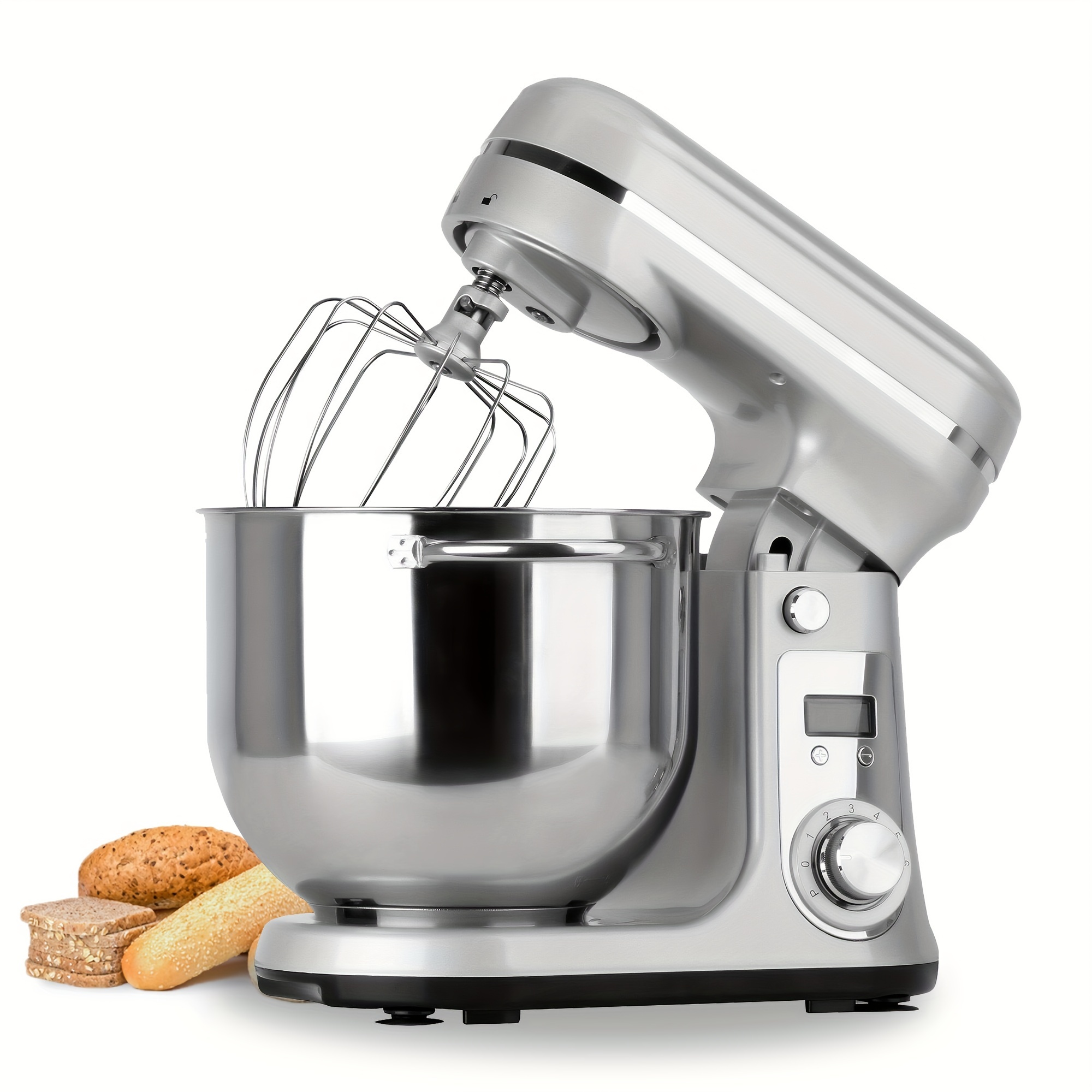 1pc Multi-specification 6l Stand Mixer And Dough Mixer, Electric