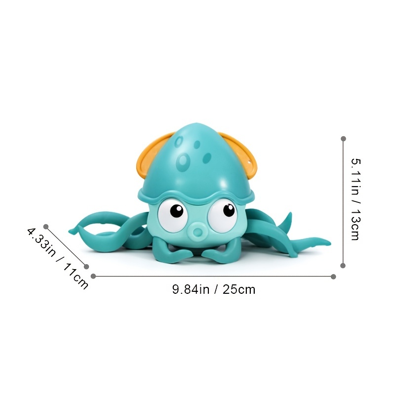 Fun Octopus Baby Toys Pull String Floating Wind Up Toys For Kids Ages 4 8  Crawl Walk And Swim In The Pool Bathtub Or Beach - Toys & Games - Temu Qatar