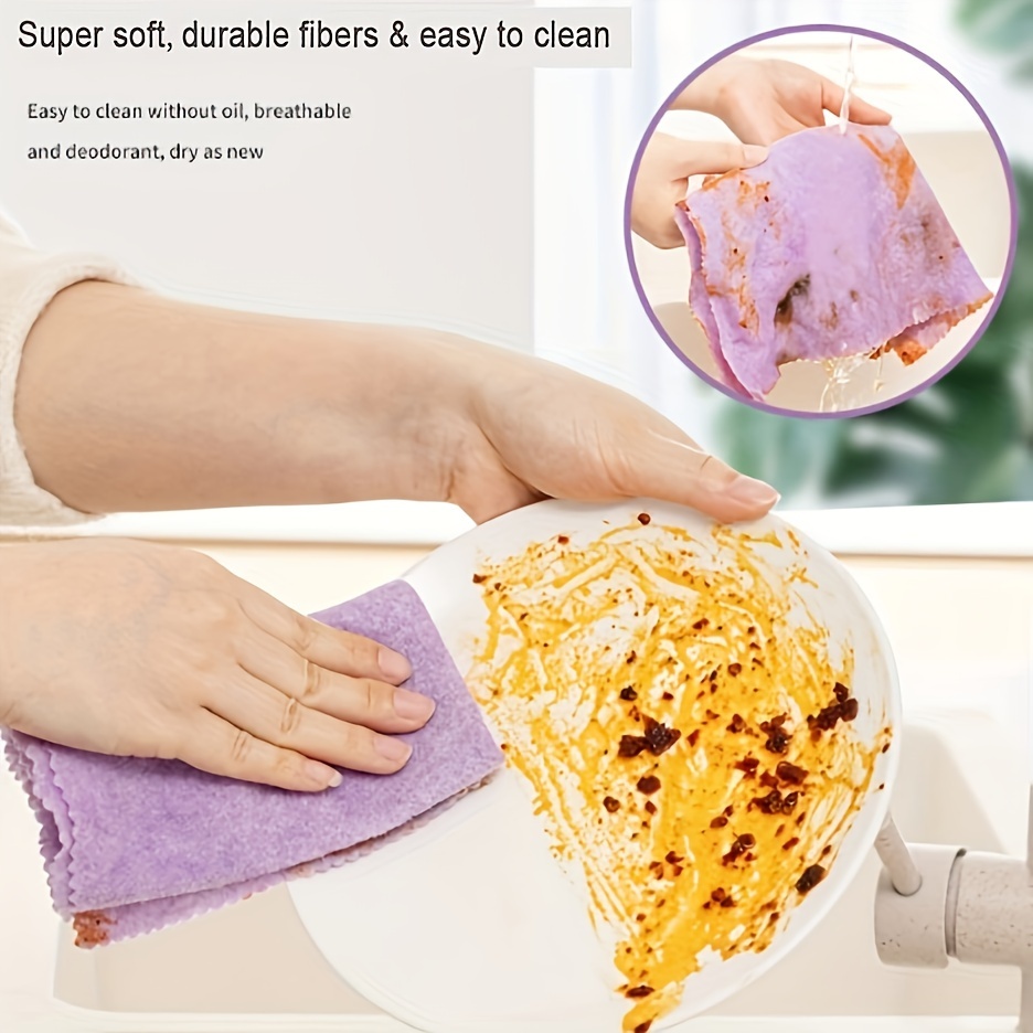 Soft Comfortable Dish Towel Durable Highly Absorbent Dish Towels