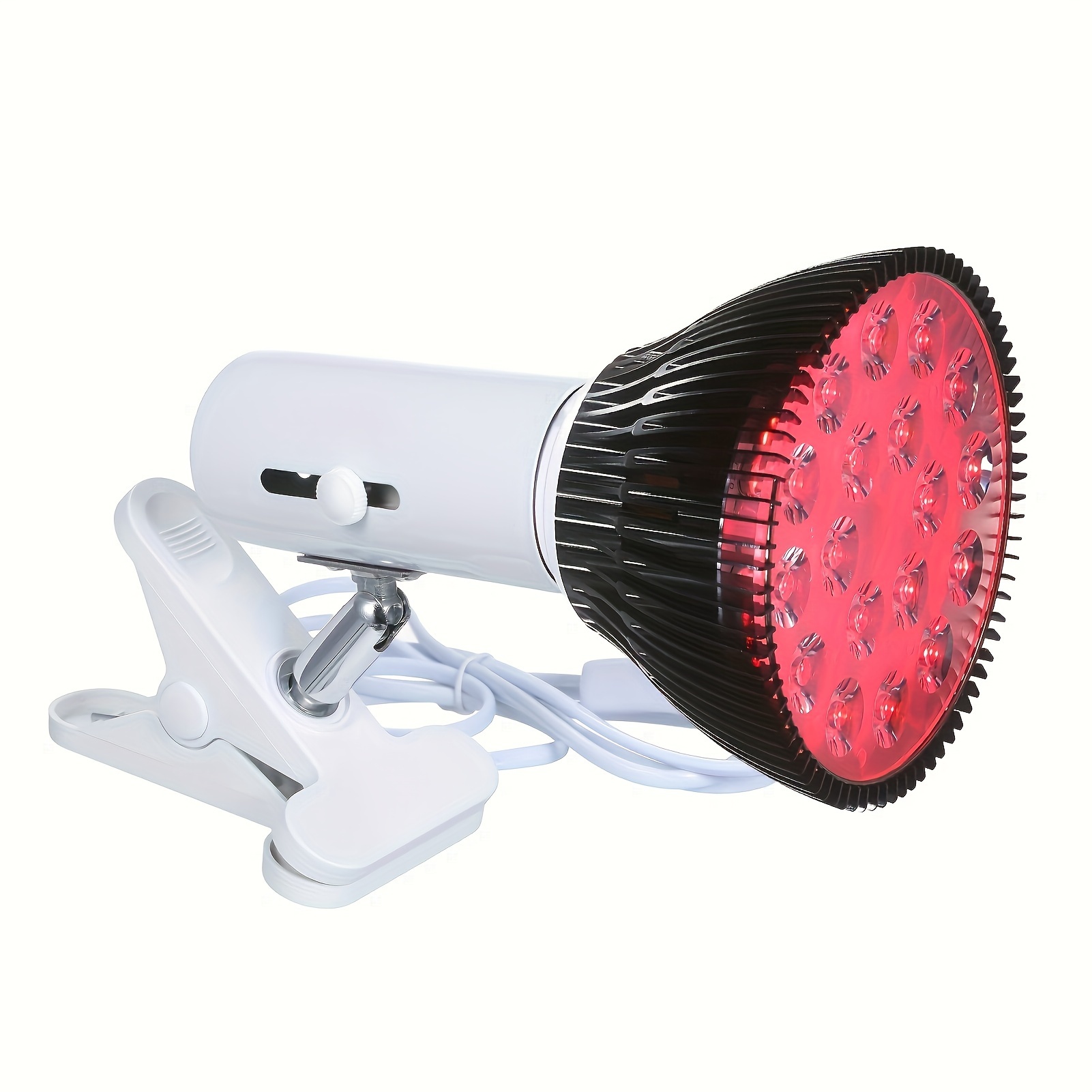 Lámpara de terapia de luz roja, Wolezek 36w 18 Dispositivo de terapia de luz  infrarroja LED, 660nm Rojo y 850nm Infrarrojo cercano Combo Bombilla de luz  roja-- Sincero Electrónica