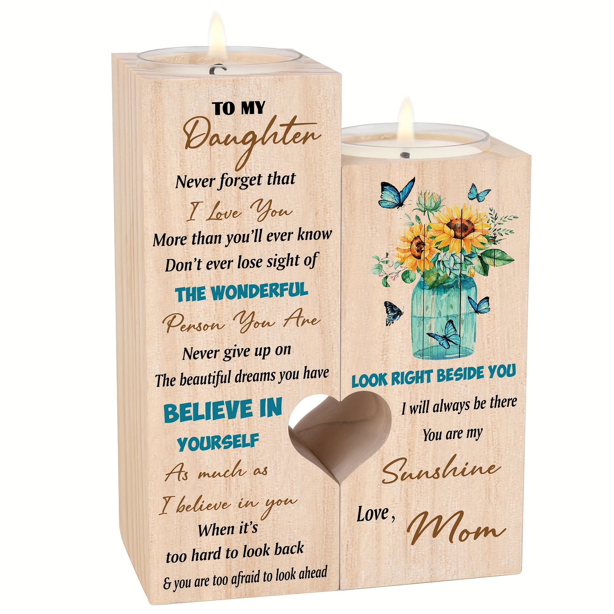 Candle Holders daughter Gift From Mom Gifts For Daughters - Temu