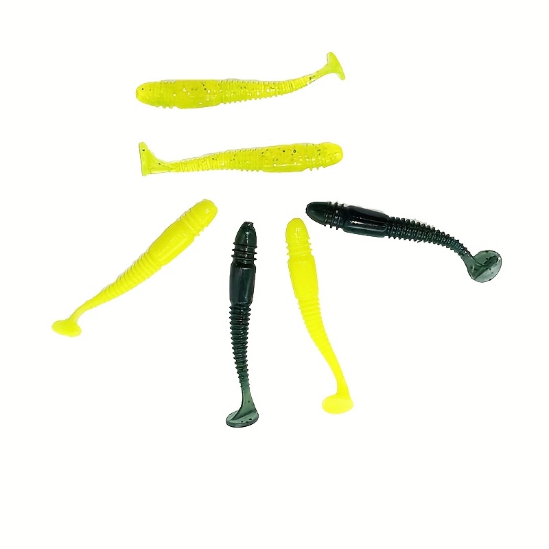 Bag Two color T tail Bionic Bait Fishing Gear Supplies - Temu