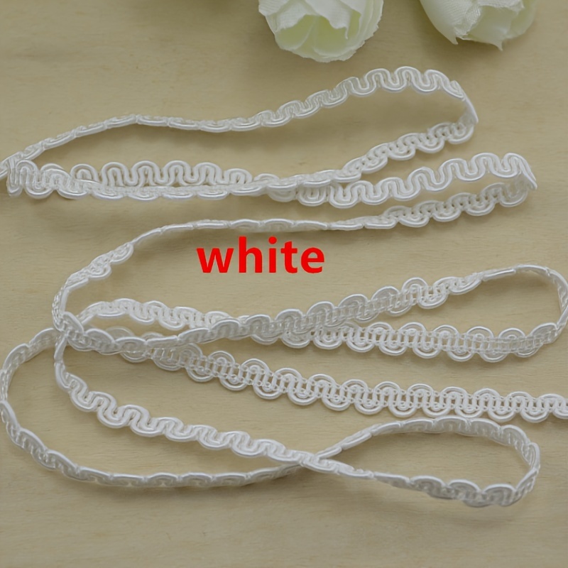 Thin Golden Silk Sewing Lace Trims Curve Handmake Diy Craft - Temu