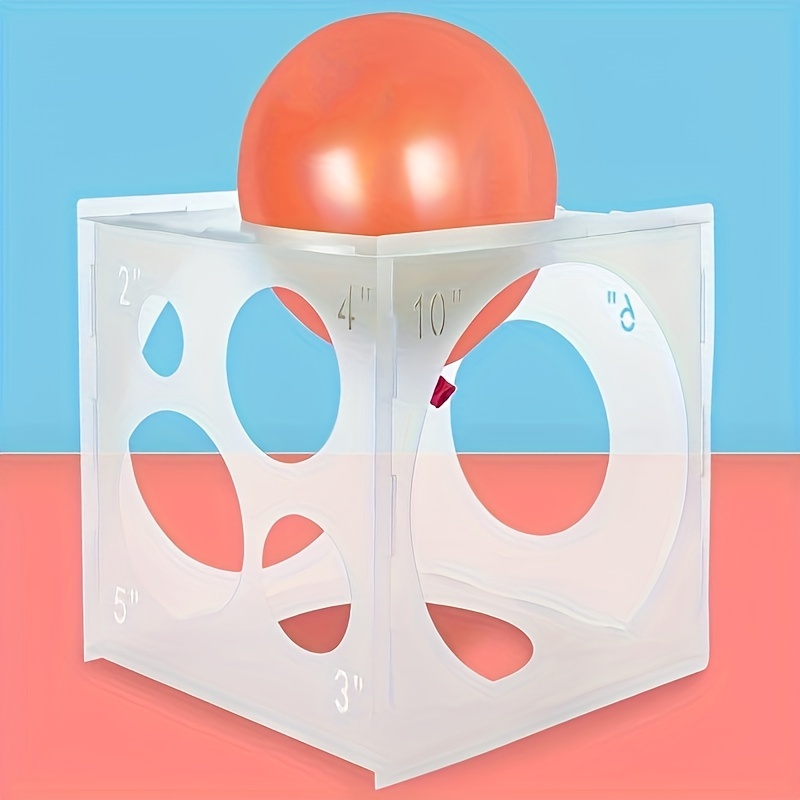 11 Holes Balloon Sizer Cube Box Measurement Tool Balloon - Temu