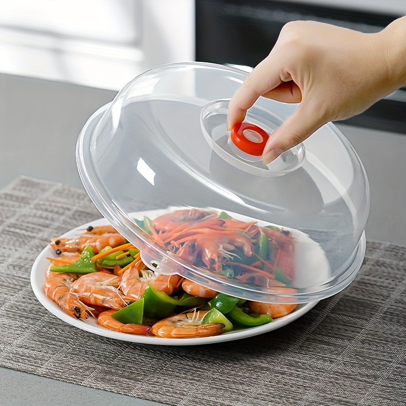 Magnetic Microwave Splatter Cover For Food Reusable Oven - Temu