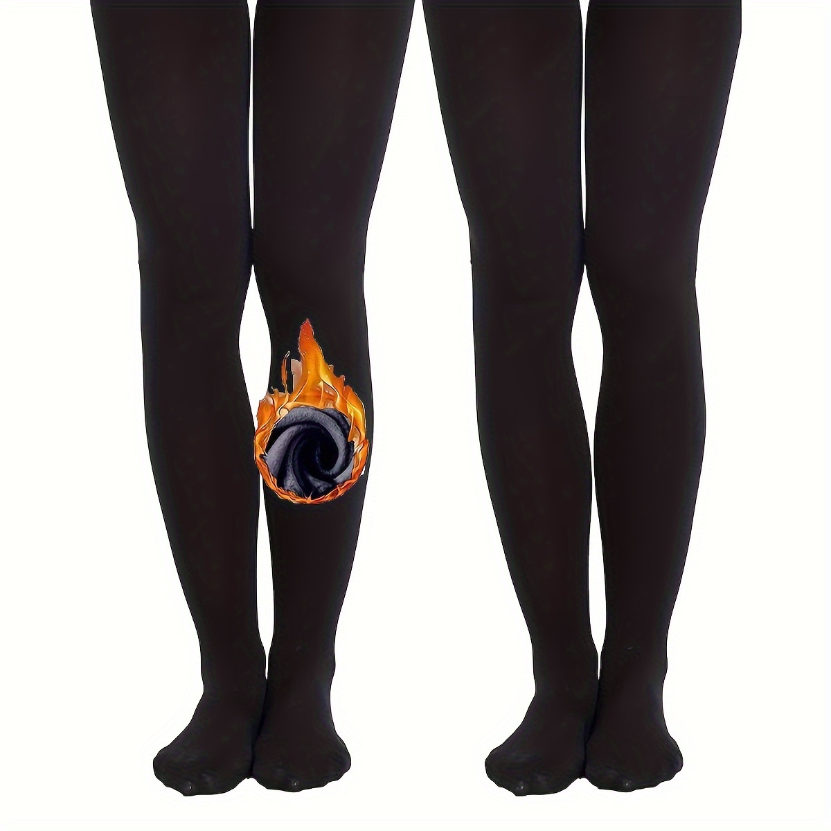 Buy Black Plain Thermal 100D Tights from Next USA