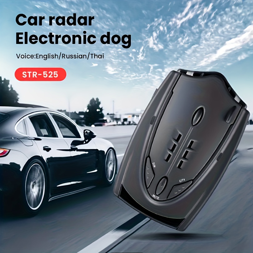 Rad1000 Speed Radars Detector Vehicle Anti-radar Detector For Safety  Driving