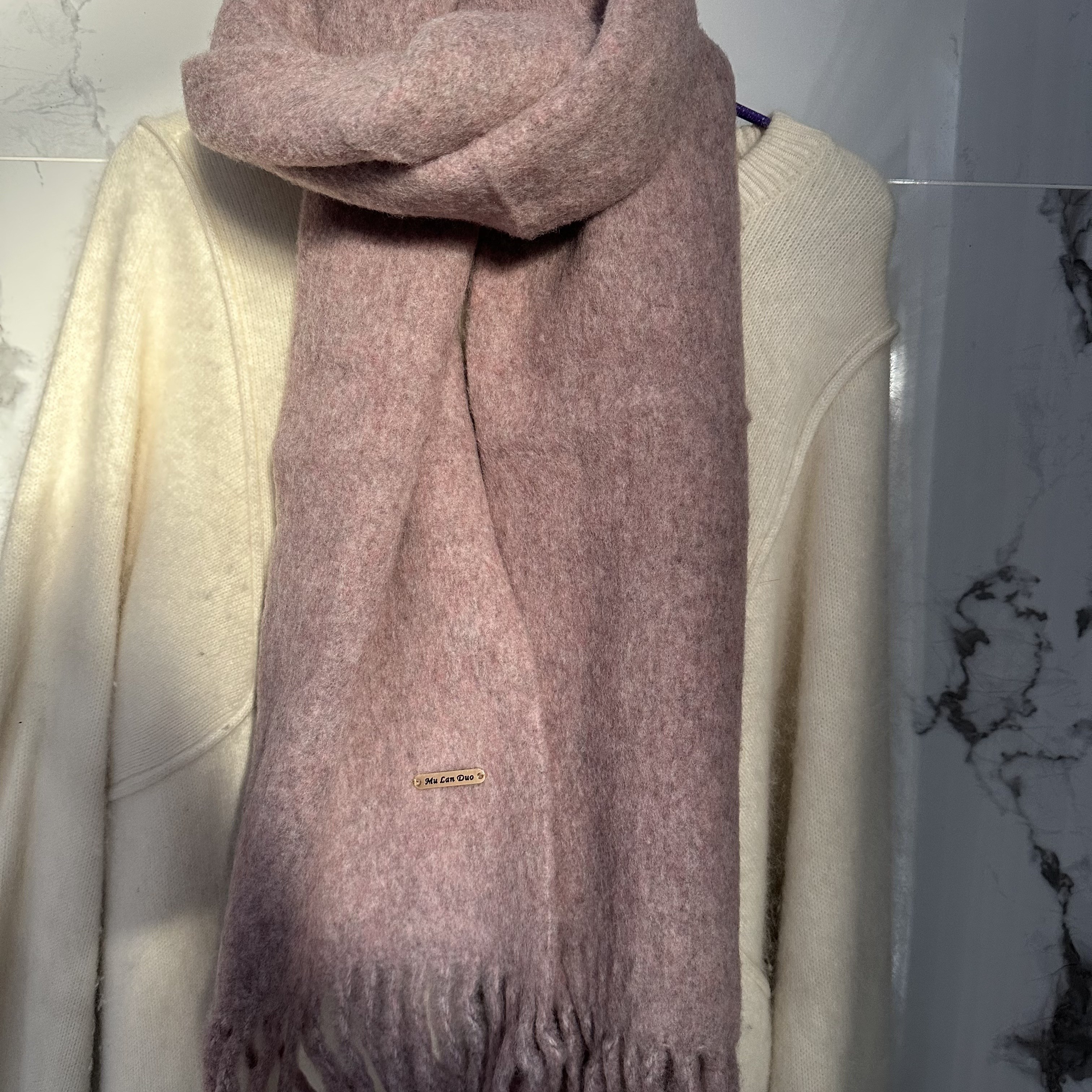 Unisex Long Fashion Thick Shawl Scarf Winter Tassel Warm - Temu