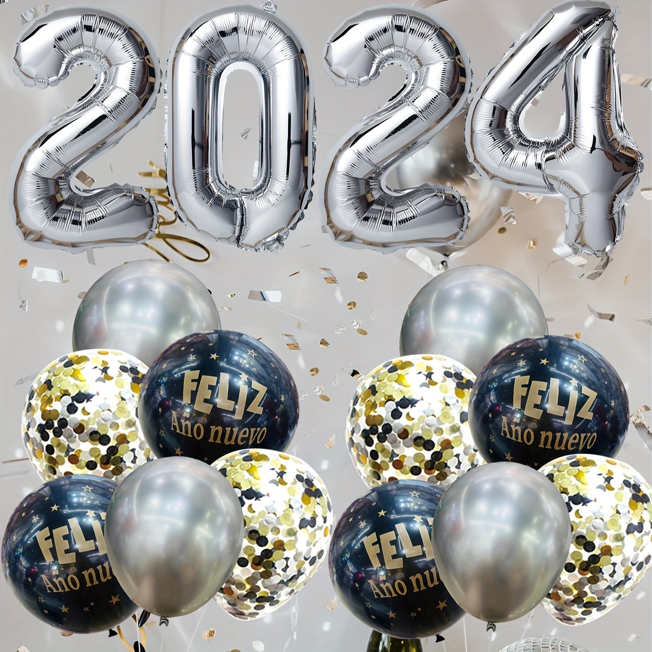 2024 Balloons, 2024 Balloon Numbers, 2024 Graduation Decorations, 2024 Foil  Number Balloons Gold 2024 Number Balloons 40 Inch 2024 Mylar Balloons New