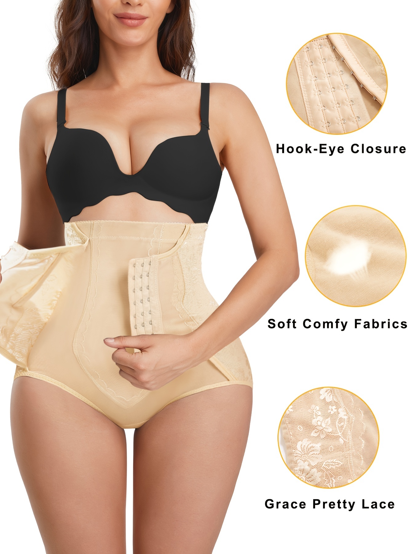 Shapewear for Women, Mesh High Waisted Tummy Control Panties, Butt Lifter  Shaping Underwear (A,S) : : Clothing, Shoes & Accessories