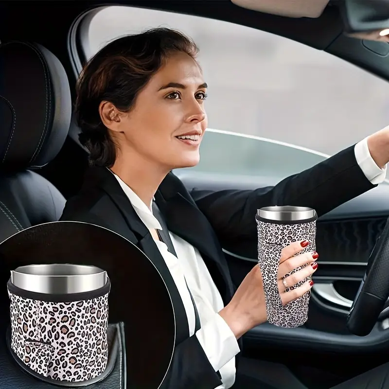 Portable Reusable Iced Coffee Cup Sleeve Insulated Sleeve - Temu