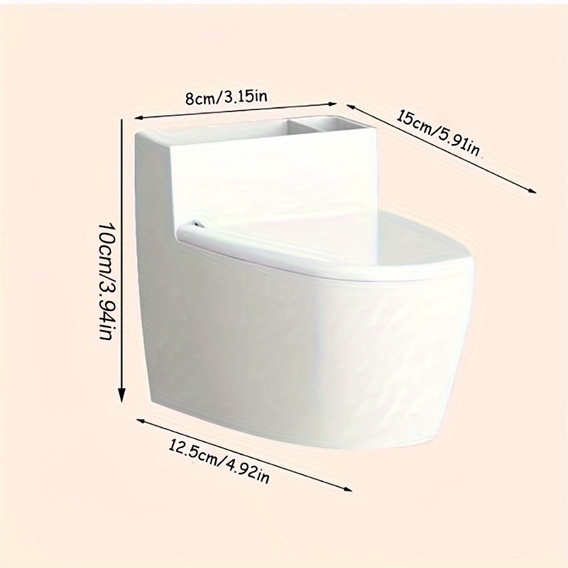 Funny Ashtray With Lid Bathroom Wall Mounted Countertop Toilet Ashtray