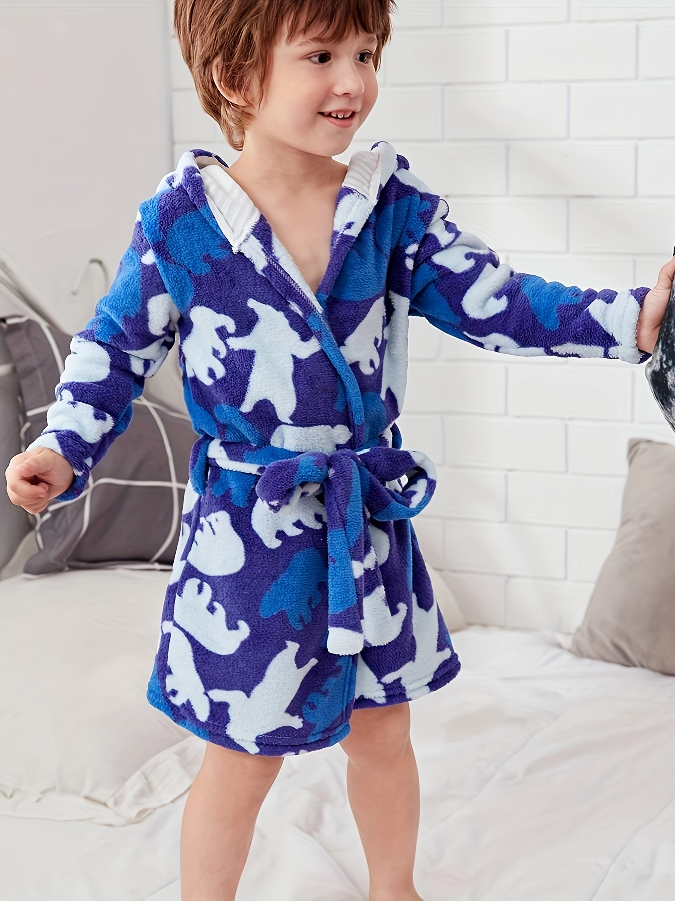 Pijamas para niños, pijamas de animales, pijamas de forro polar para niños