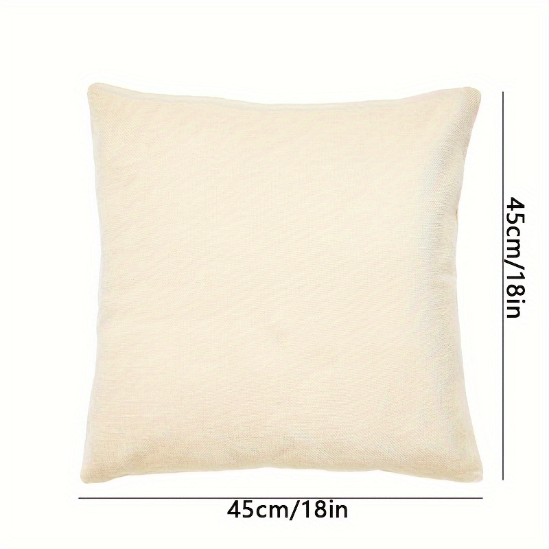 Blank Sublimation Pillow Covers 18x18 Polyester Linen – The Blank Pineapple