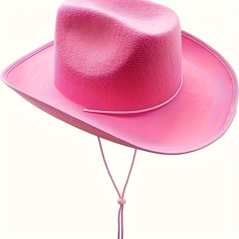Hut Cowboy Classic Color aus Filz, pink - Party-Dekoration Pink-Rosa  Festbedarf nach Farben Festbedarf Produkte 