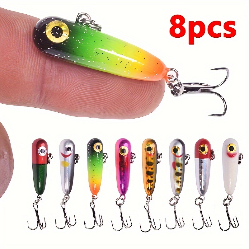 Fishing Lures Bass Trout Walleye Redfish Alloy Bait With Rotating