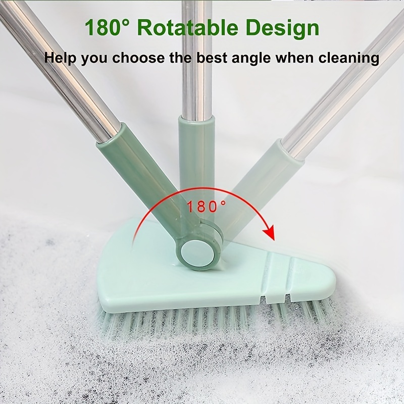 1 Floor Scrub Brush 180 Degree Rotating Floor Brush With - Temu