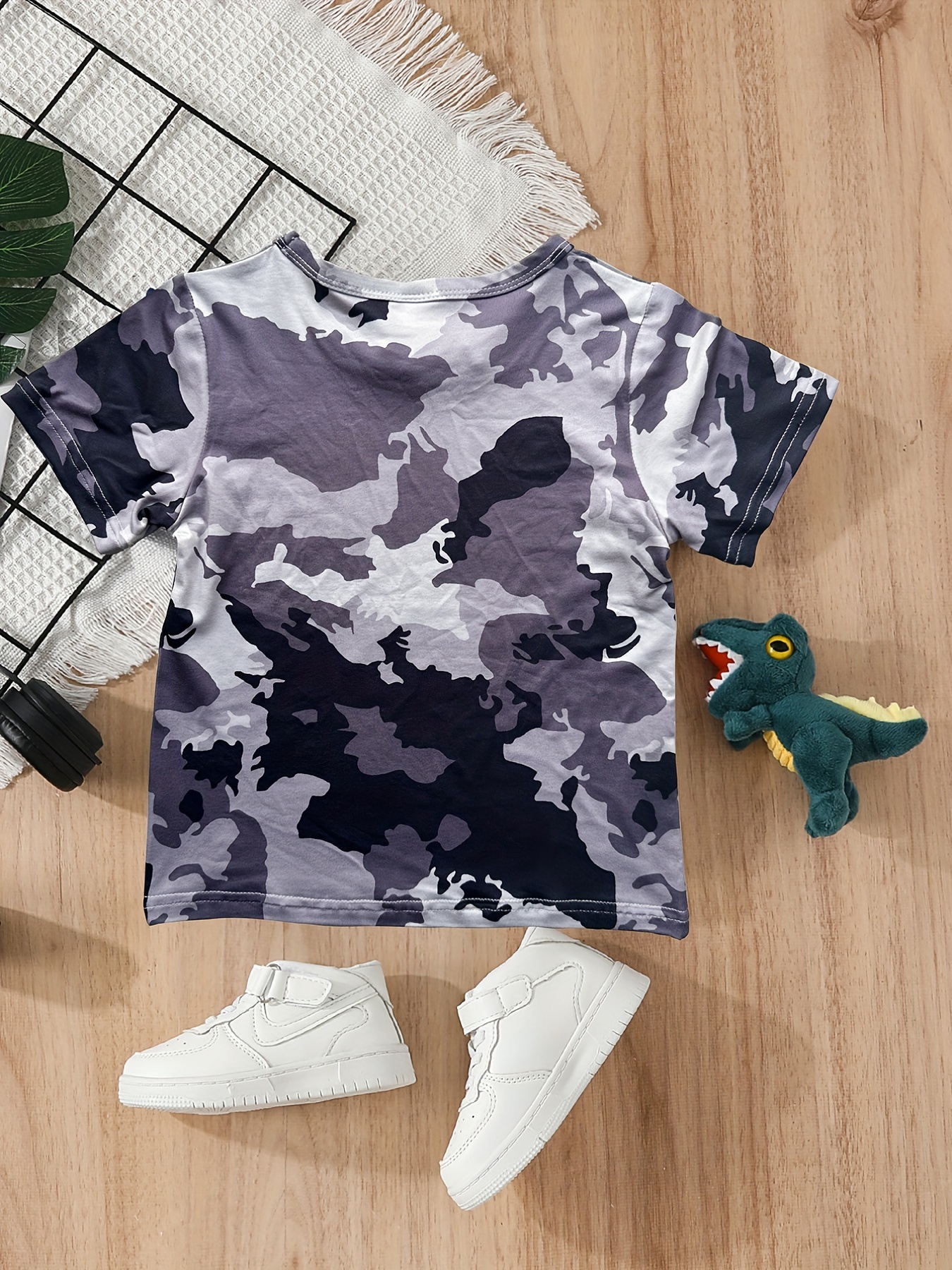 kids camouflage t shirt