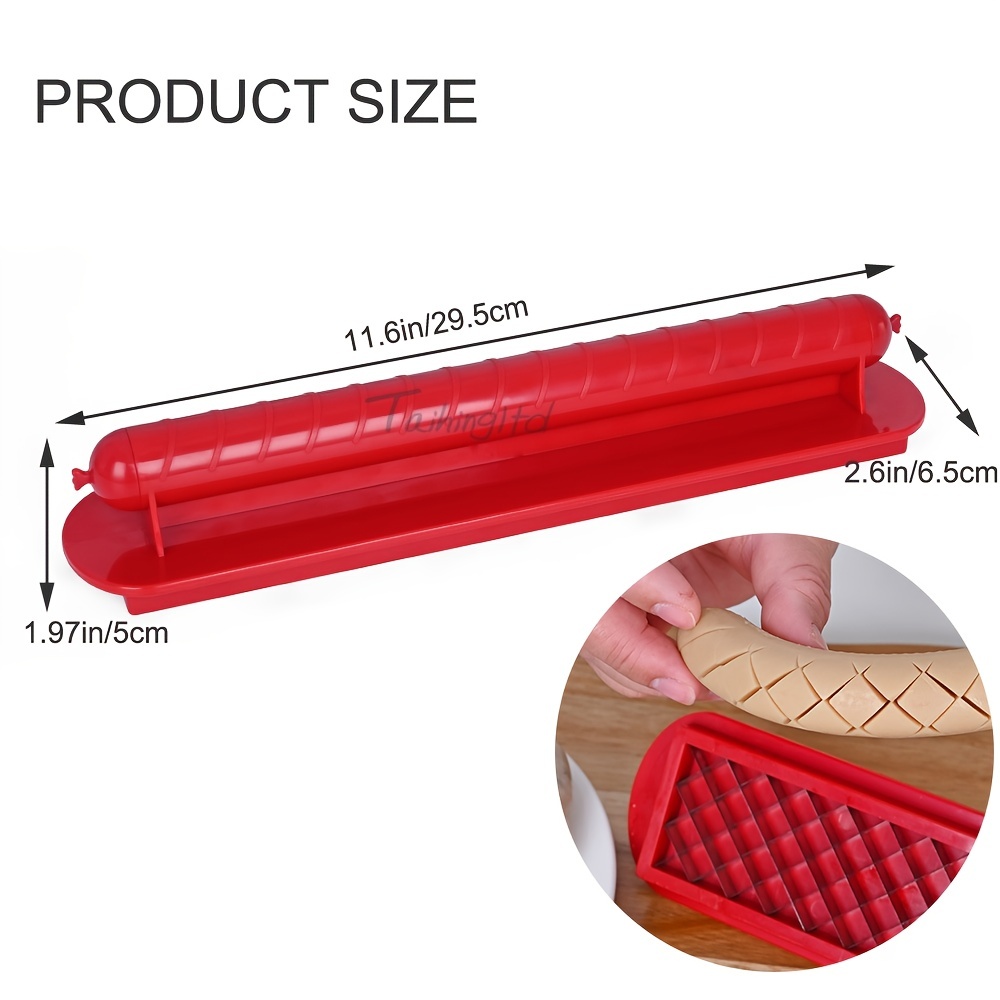 G Hot Dog Slicer Hot Dog Knife BBQ Gadget for Sausage BBQ Backcountry  Camping