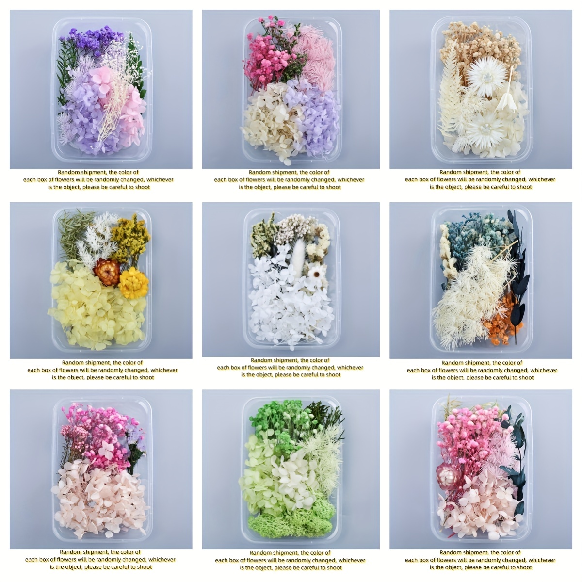 Dried Flowers Resin Jewelry