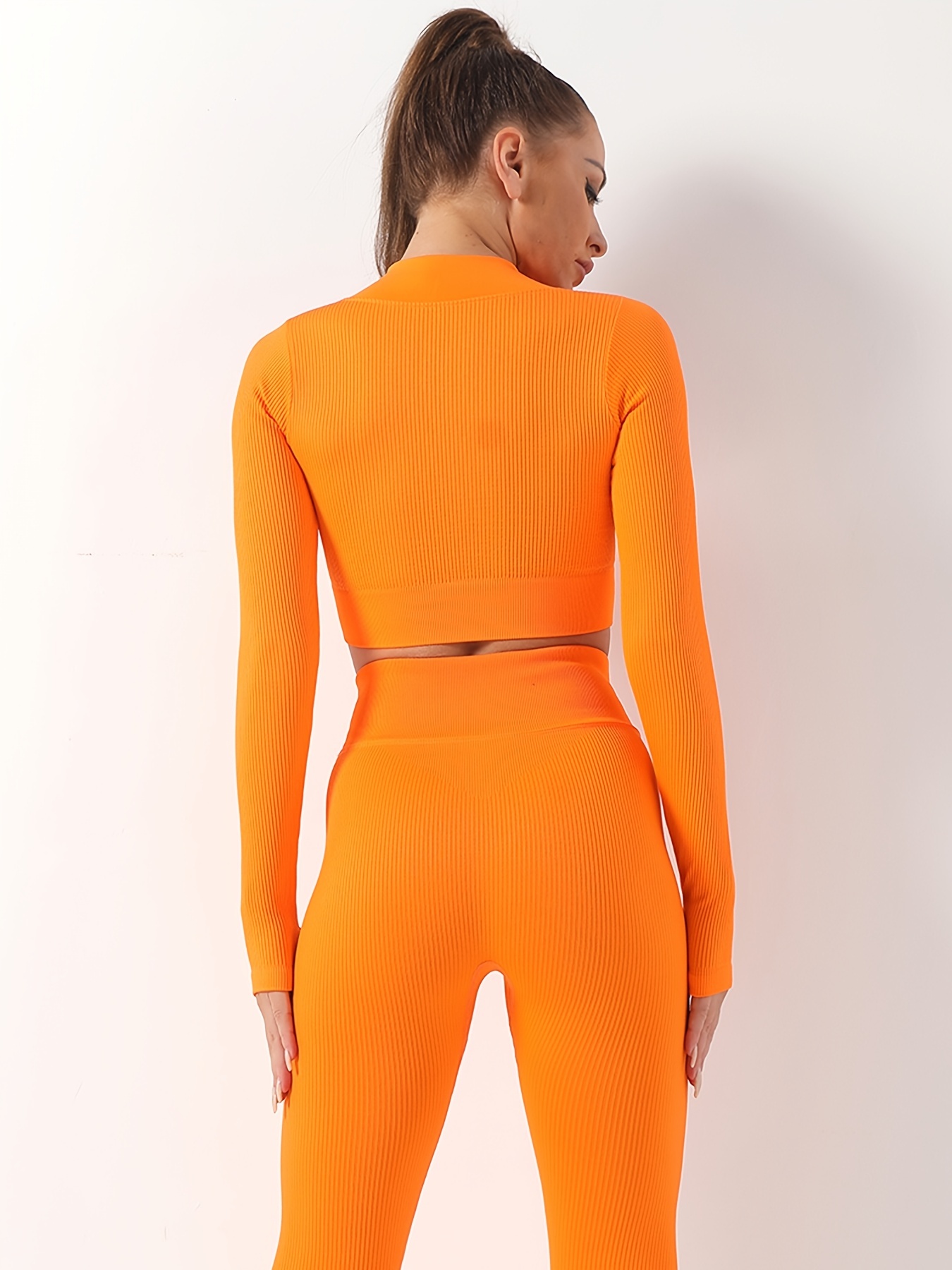 CAMISETA DEPORTIVA MUJER NARANJA