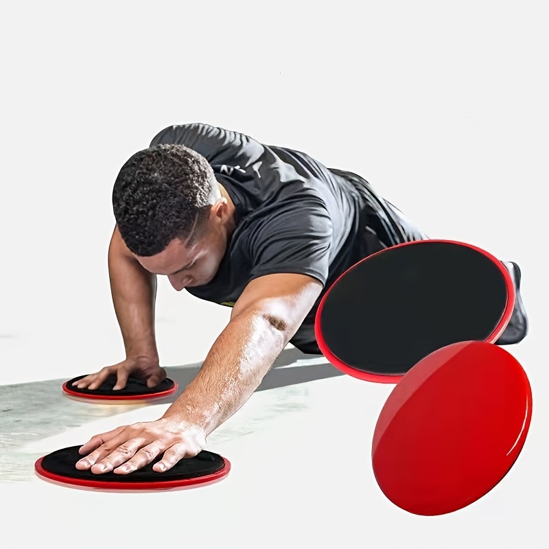 Core Exercise Disc Sliders 1 Pair, Hand Foot Gliding Slider Discs