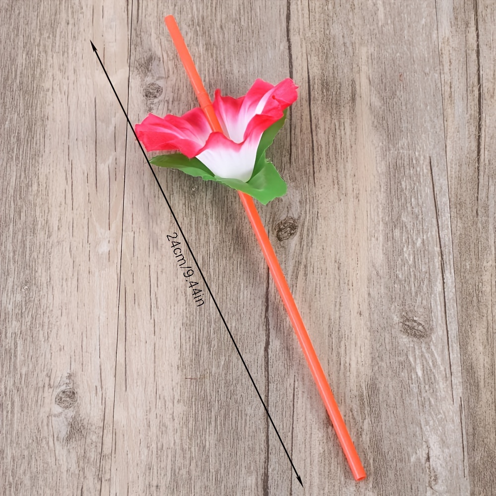 Cocktail Straws, Flamingo Drinking Straws Safe To Use Bendable Plastic  Paper 100Pcs For Wedding Decoration