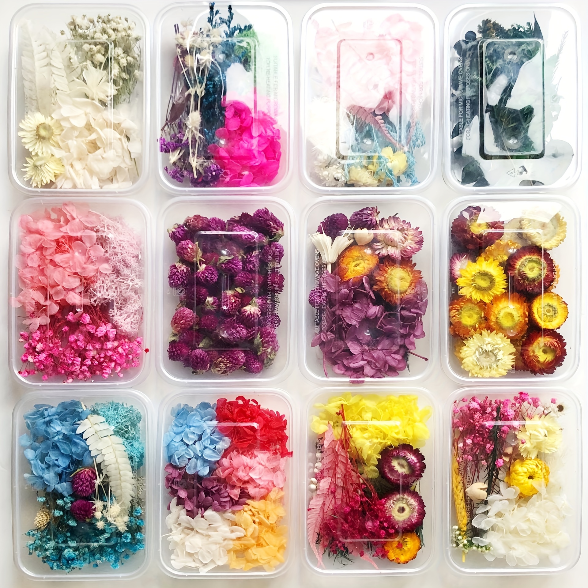 1 Box Random Real Dried Flower Resin Mold Fillings UV Expoxy Flower For  Epoxy Resin Molds Jewelry Making Craft DIY Accessories