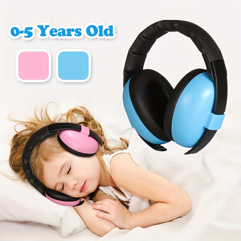 Orejeras para niños, protección de oídos, auriculares con cancelación de  ruido para niños, autismo, con banda ajustable para la cabeza