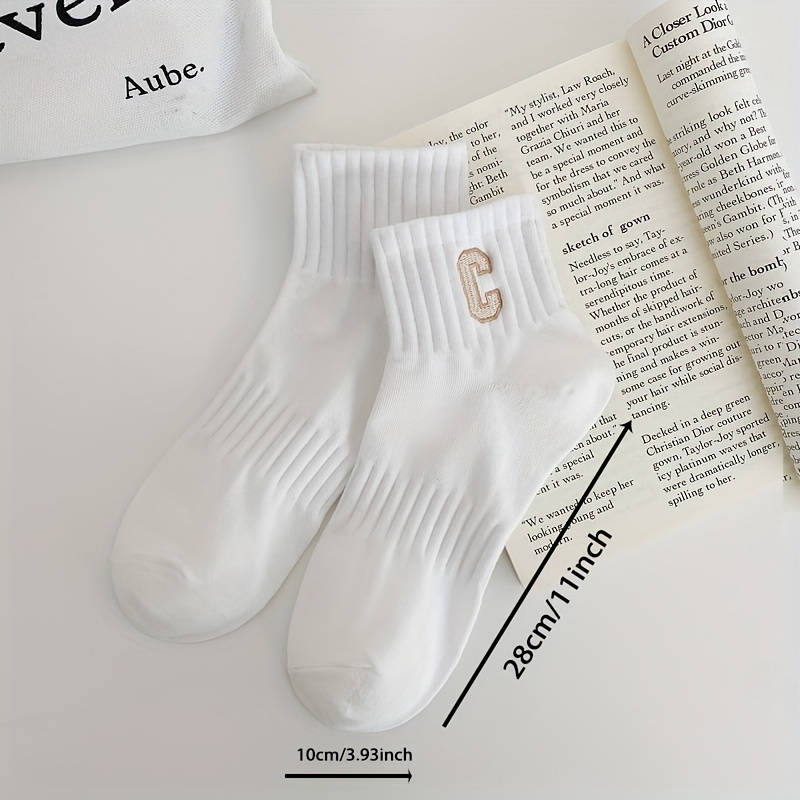 Embroidered Custom Anklet Socks with Logo