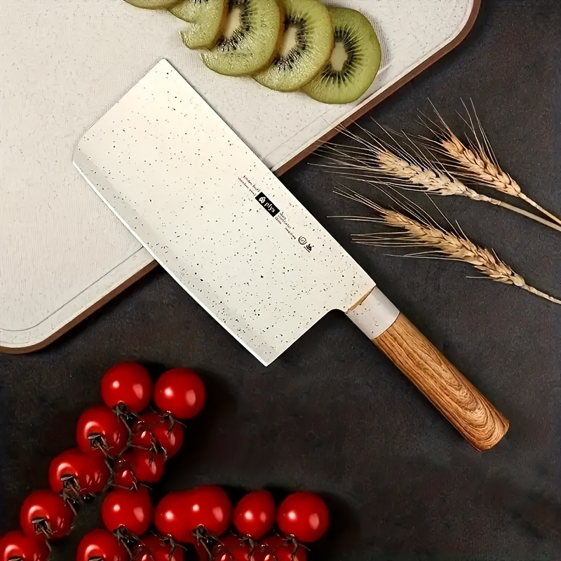 Imitation Wood Pattern Handle Kitchen Knife, Bone Cutter, Chef