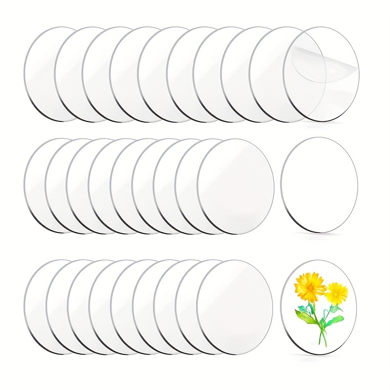 Clear Acrylic Sheet Acrylic Sheet Disc For Milestone Markers - Temu