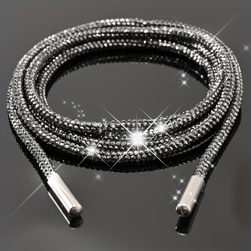 KNOTTY Rhinestone Shoelace for Sneakers and Accessories ( Diamond like  feel, Shining) Shoe Lace Price in India - Buy KNOTTY Rhinestone Shoelace  for Sneakers and Accessories ( Diamond like feel, Shining) Shoe