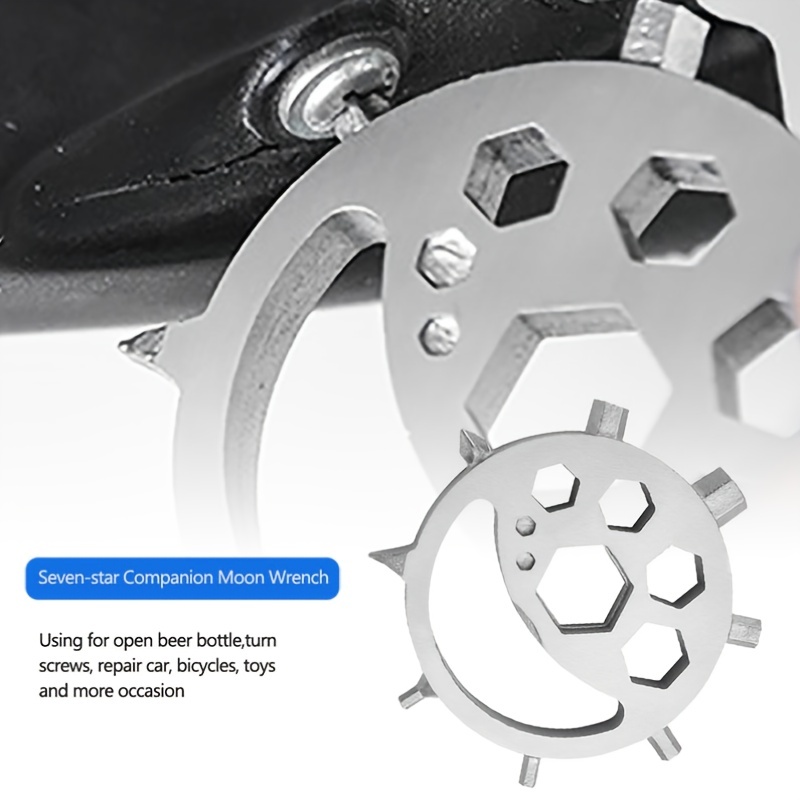 15 in 1 Portable Wrench - Sun Moon Star Snowflake Wrench