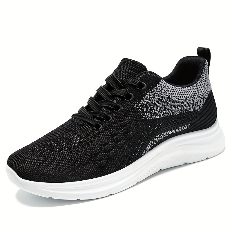 Women's Knitted Sports Shoes Lightweight Lace Low Top - Temu