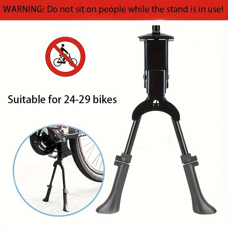 1pc Mountain Bike Steel Bracket, Bicycle Adjustable Side Leg