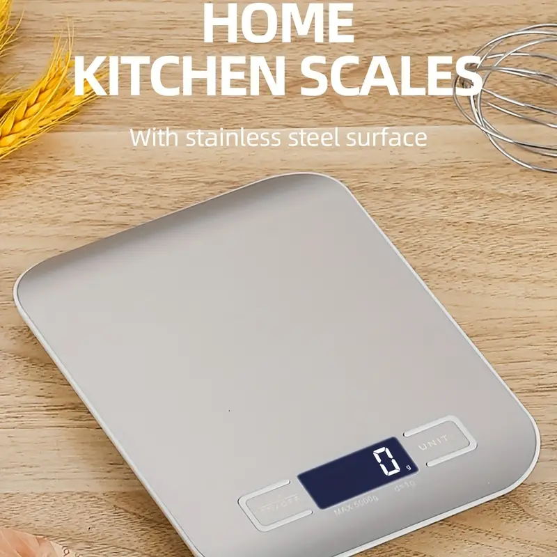 Accurate & Portable: Mini Stainless Steel Gram Scale For Baking