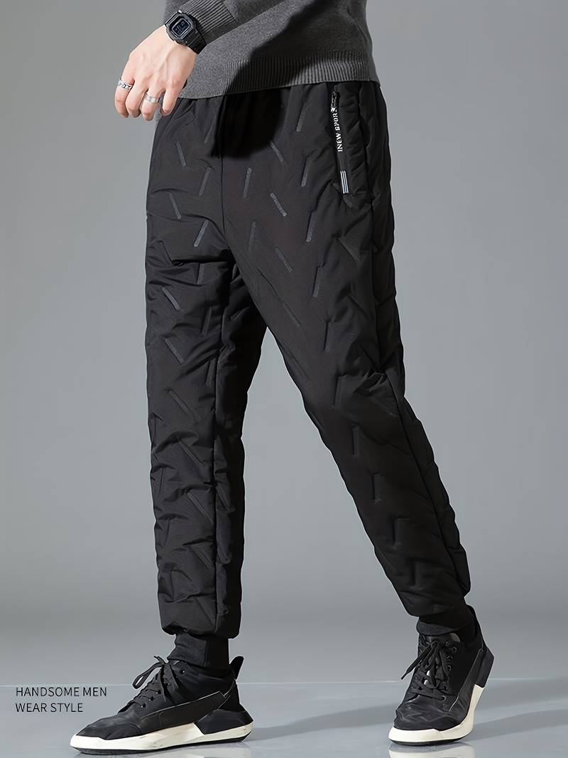 Pantalon De Jogging Homme Hiver UMIPUBO - Doublé Polaire Sherpa, Coton, Cordon Réglable, Poches Latérales, Pour Sport, Décontracté