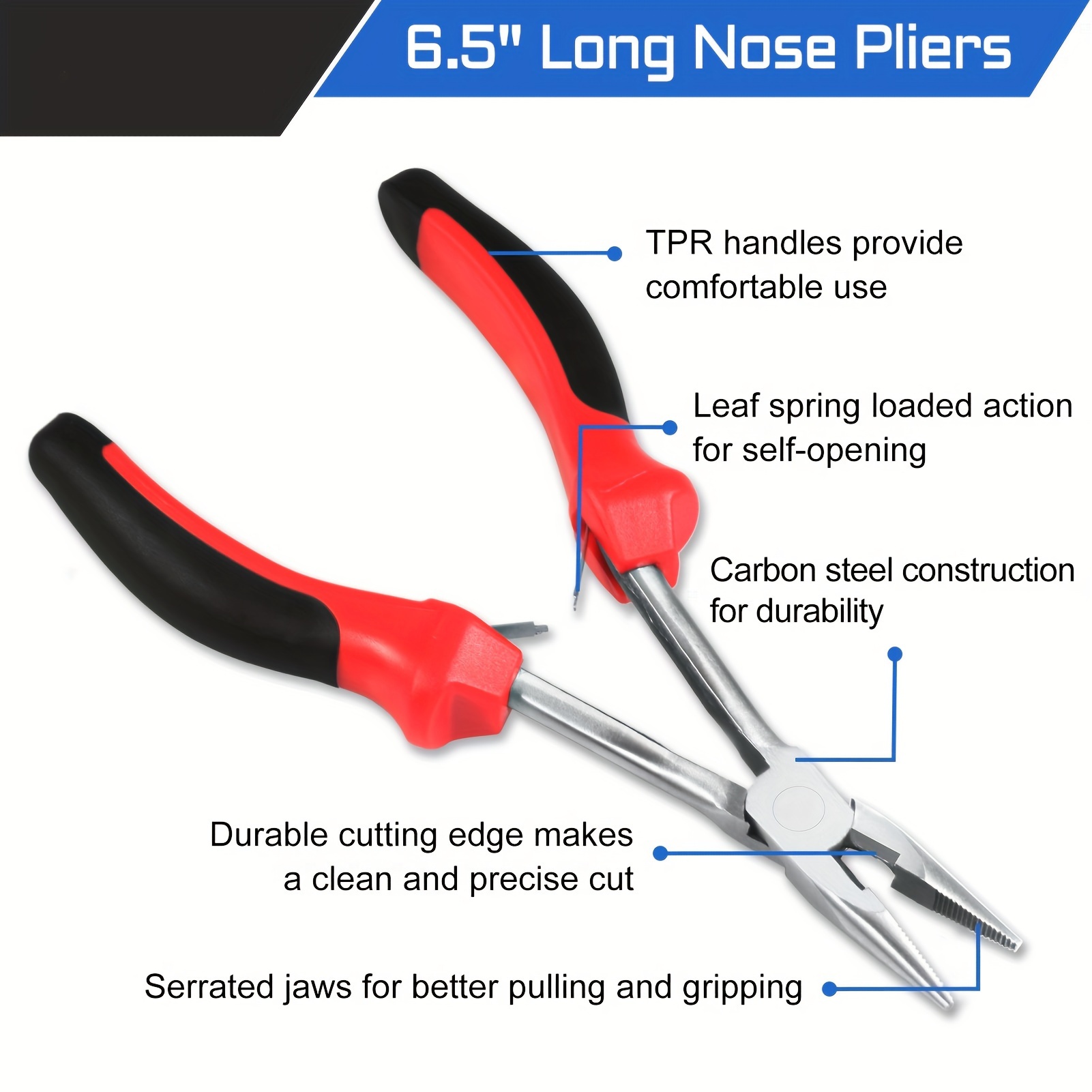 Mini Long-Nose Pliers with Cutter 5
