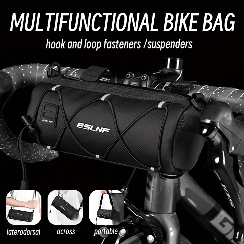 

Mountain Bike Handlebar Bag, Waterproof Large-capacity Bicycle Frame Bag For Outdoor Cycling