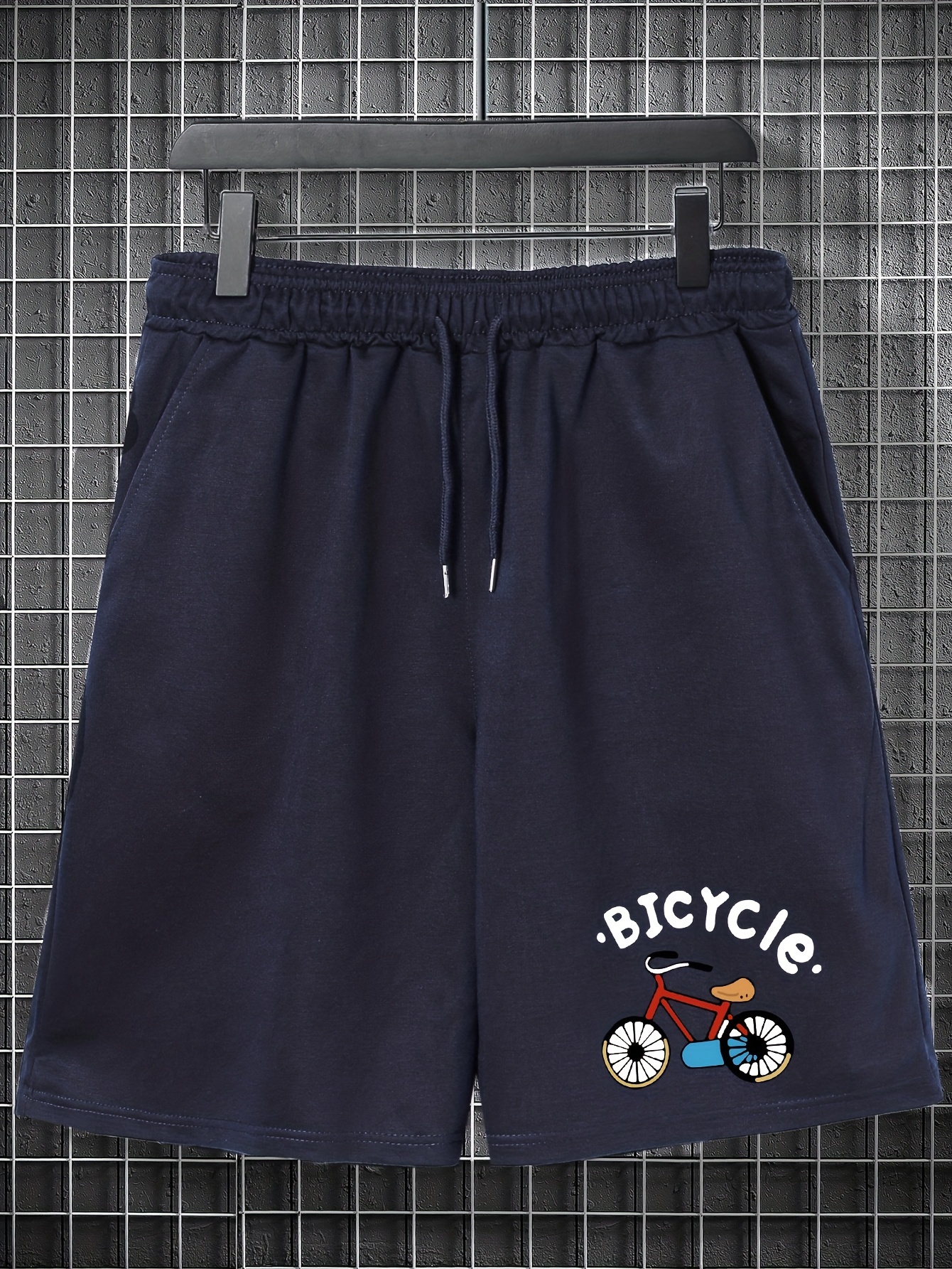 pantaloncini stampa biciclette anime taglie Temu Italy