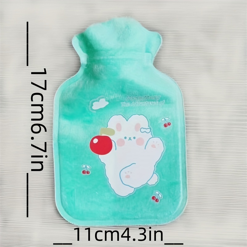 1pc Cartoon Silicone Hot Water Bottle Explosion-proof, Baby Plushy And Cute Warm  Water Bag For Warming Hands In Winter