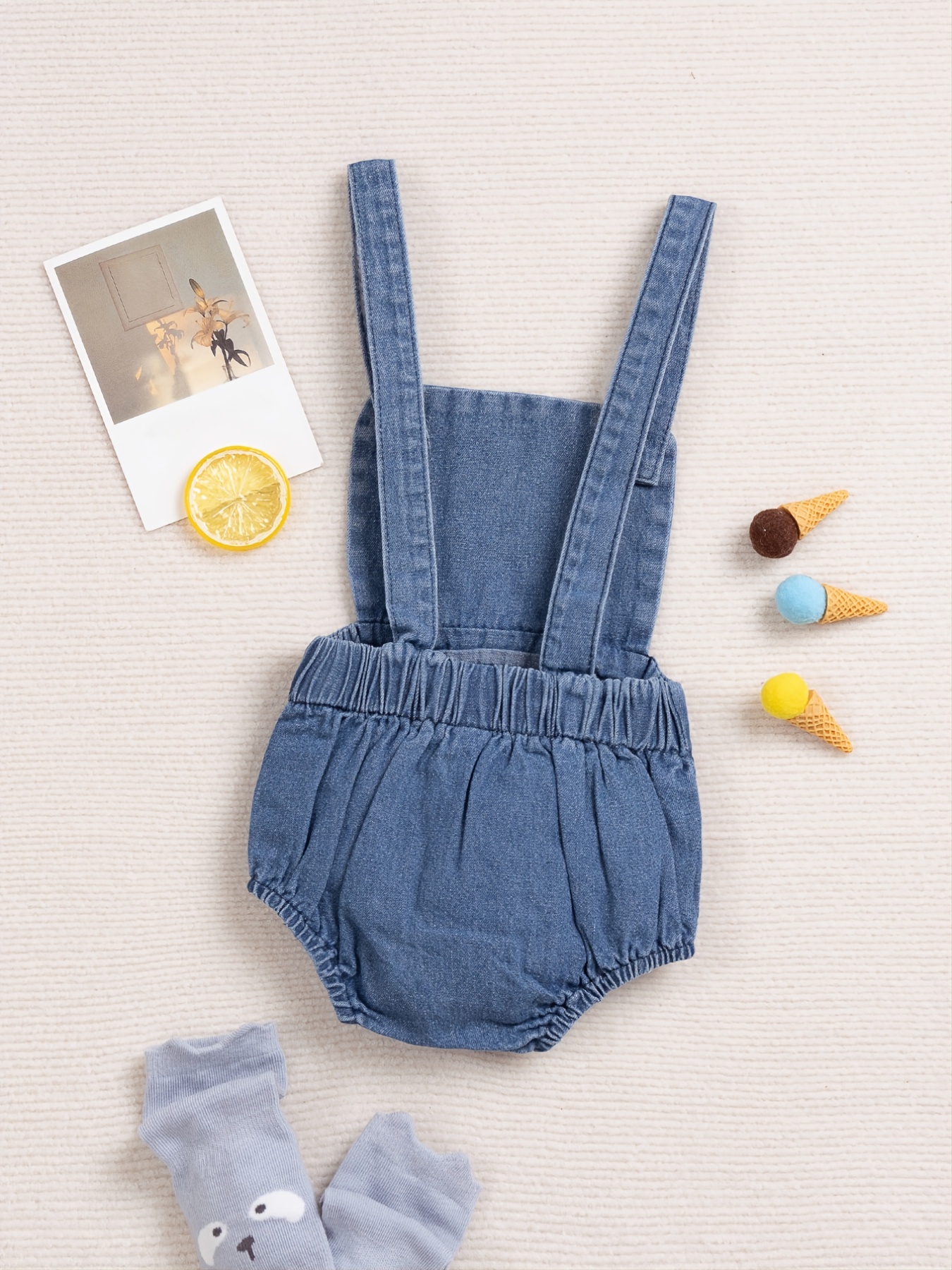 Baby girl sale jean overalls