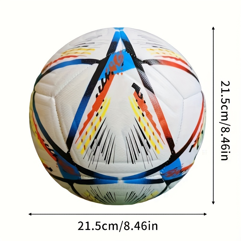 Balón de fútbol, Balón de fútbol, BBalón de fútbol clásico duradero, balones  de fútbol deportivos, 7,67 pulgadas para entrenamiento de fútbol para  principiantes LHCER NO