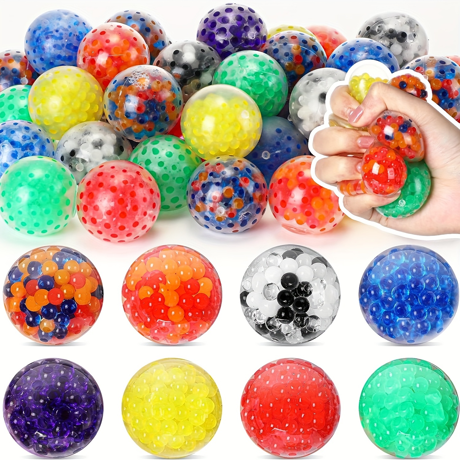 Balle Anti Stress Orbeez Rouge