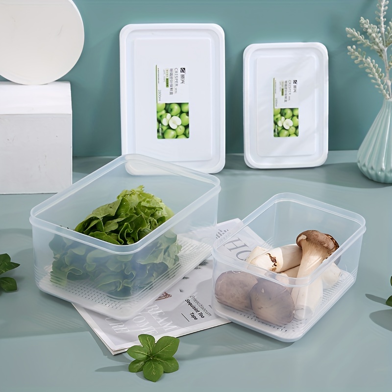Refrigerator Storage Box Food Grade Transparent Preservation - Temu