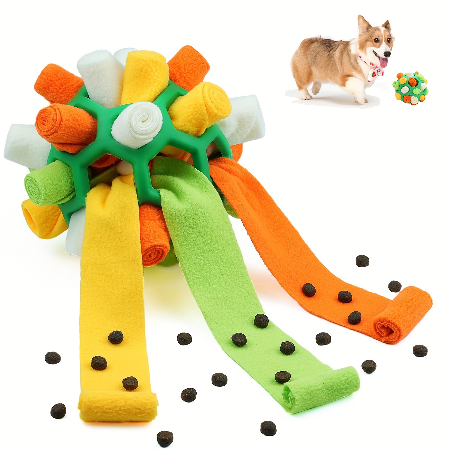 Rolling Ball IQ Dog Cat Digestion Improvement Brain Stimulation Feeder Toy  Treat Mental Enrichment Funny Slow Eating Interactive - AliExpress