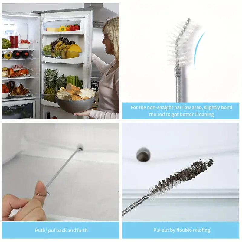 Flexible Drain Brush, Extra Long Pipe Cleaning Brush, Slim Hose Brush,  Drain Pipe Tube Sink Dredging Brush, Pipe Dredger, Pipe Clog Remover,  Cleaning Supplies, Cleaning Tool, Back To School Supplies - Temu