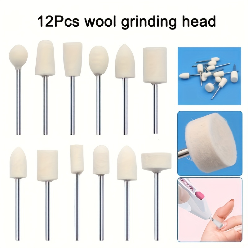  GiftAmaz Polishing Buffing Wheel Set, Wool Felt Cotton for Rotary  Tool Accessories, Mini Brush Polishing Kit with 1/8 Inch Shank for Buffing  Wheels, Watch and Jewelry Birthday Gift(58 Pieces) : Industrial