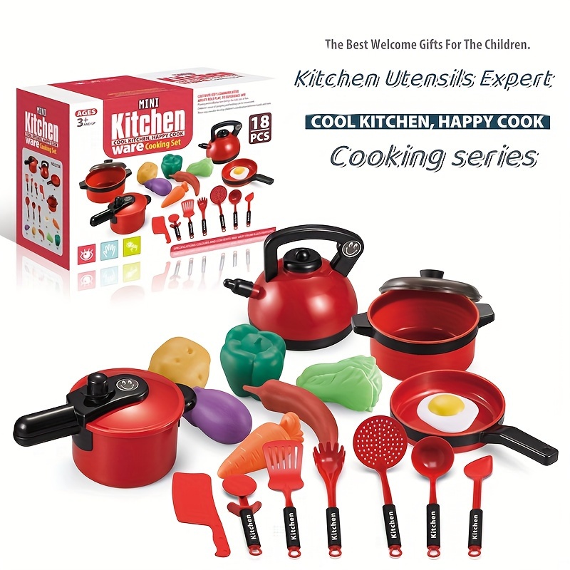 New Simulation Kitchen Toys Real Cooking Small Kitchen Utensils